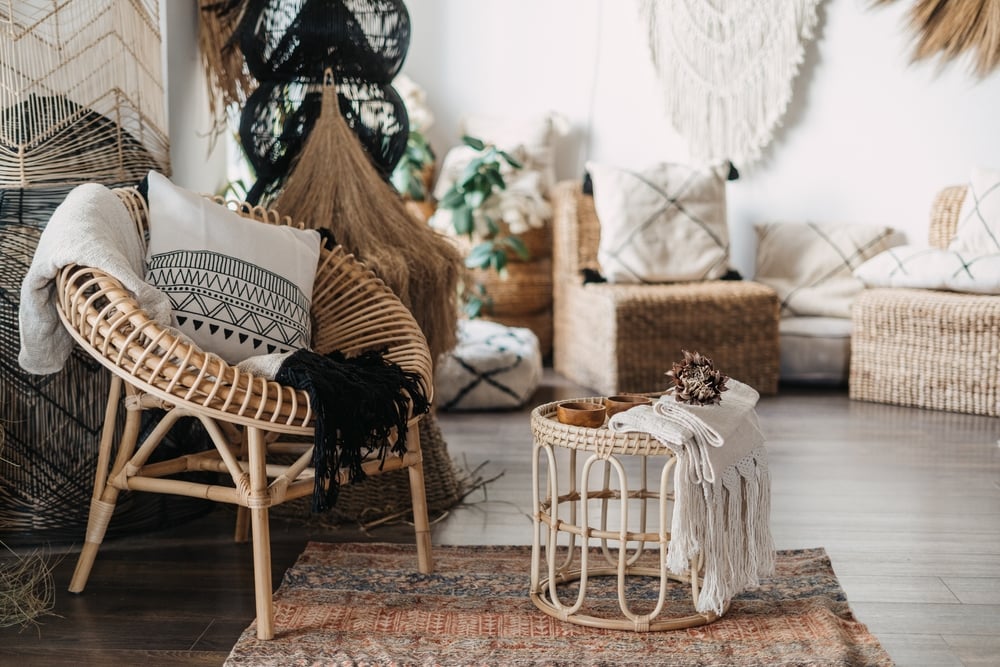 boho interior by mylargebox